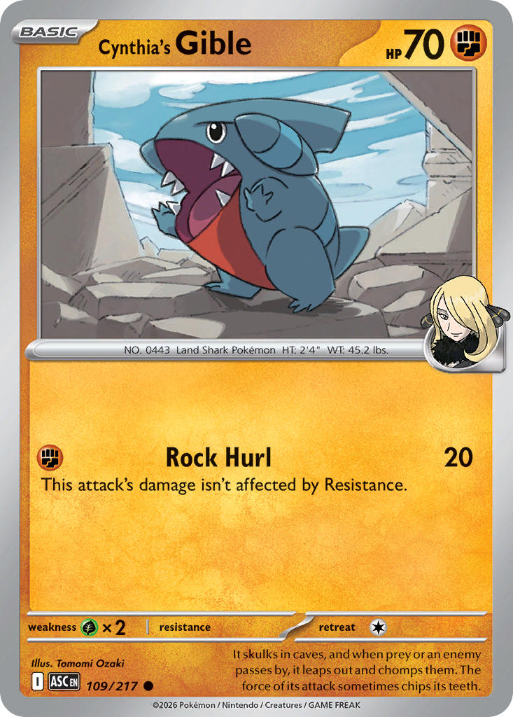 Cynthia’s Gible