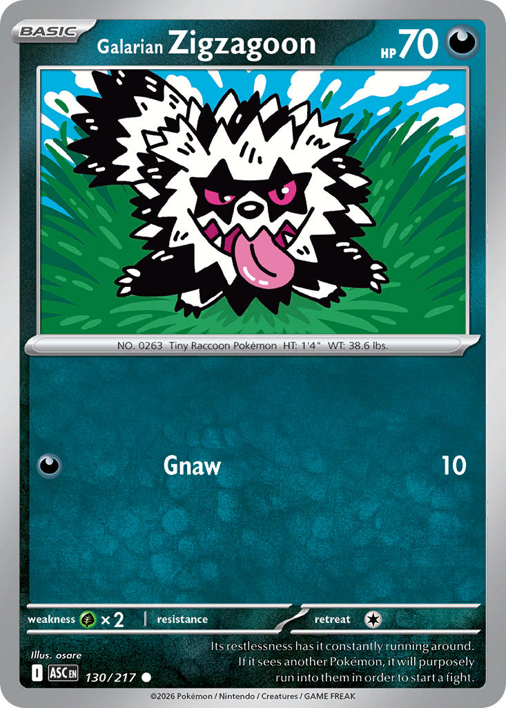 Galarian Zigzagoon