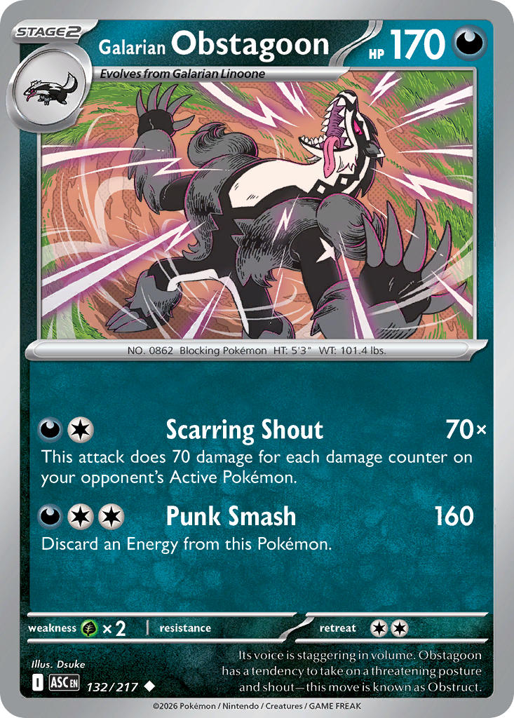 Galarian Obstagoon
