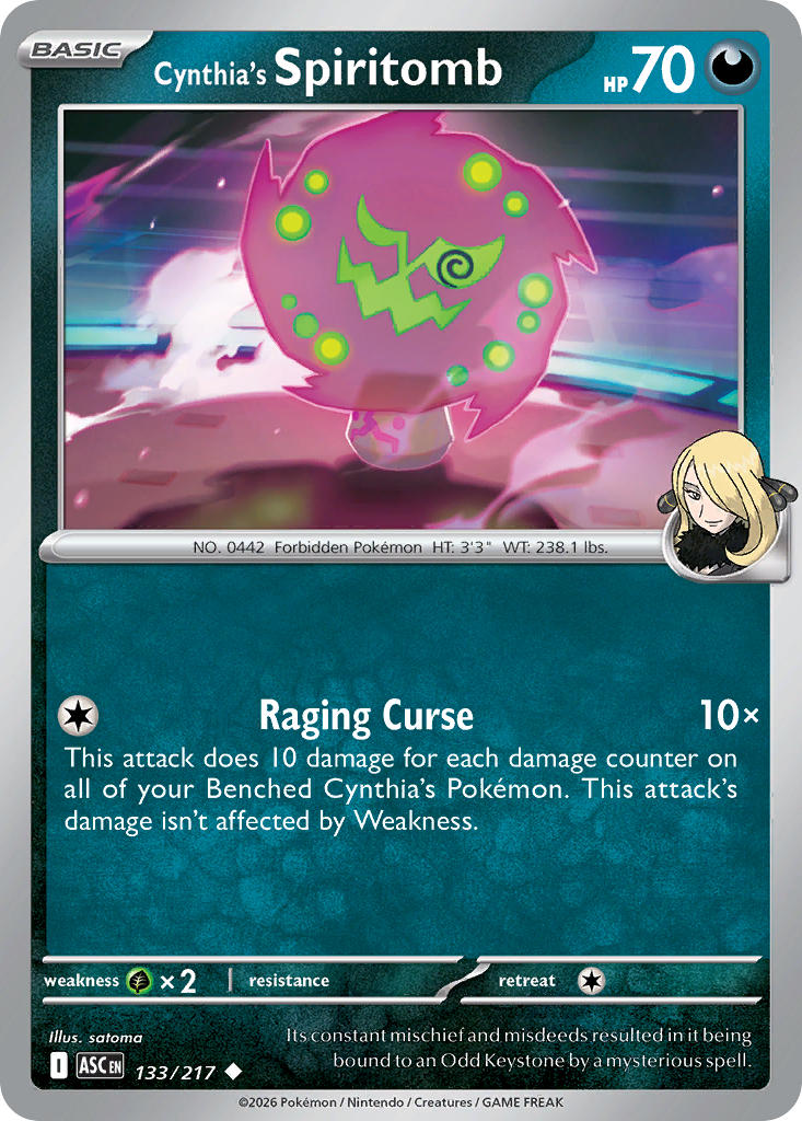 Cynthia’s Spiritomb