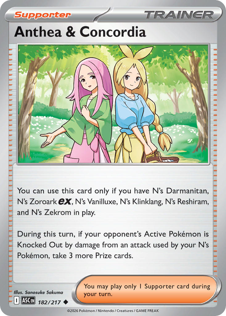 Anthea & Concordia card art