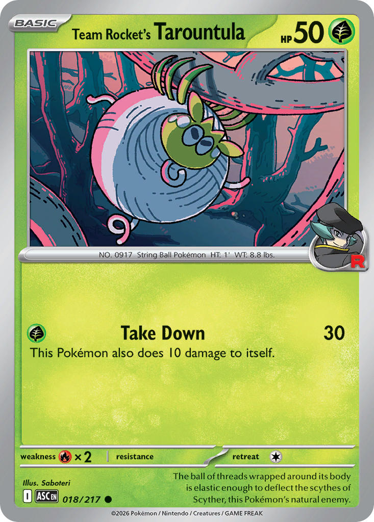 Team Rocket’s Tarountula