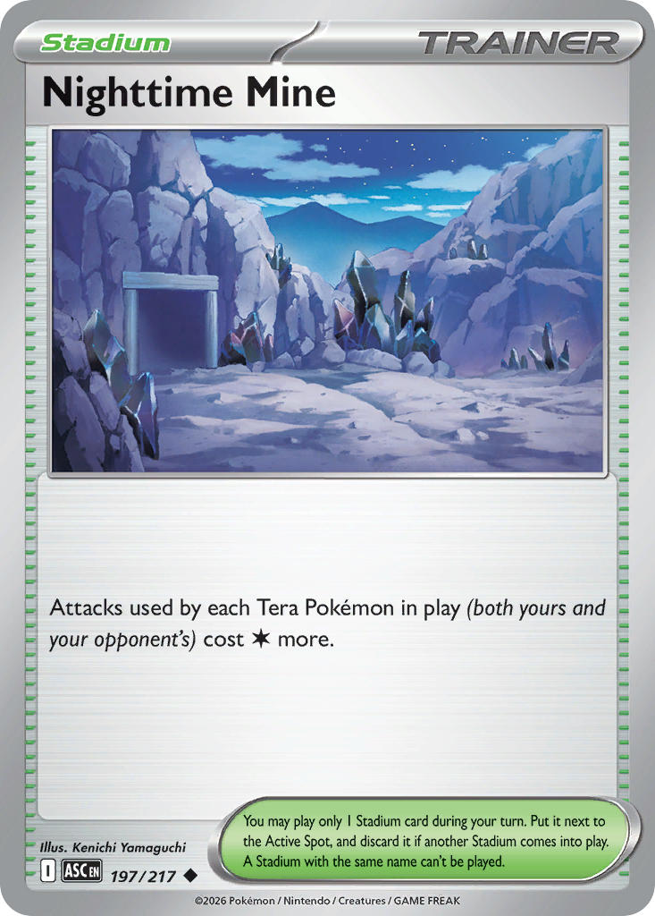 Nighttime Mine card art