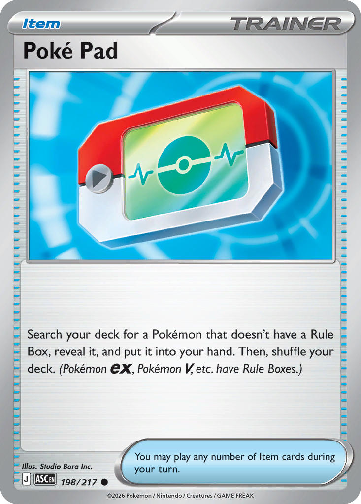 Poké Pad card art