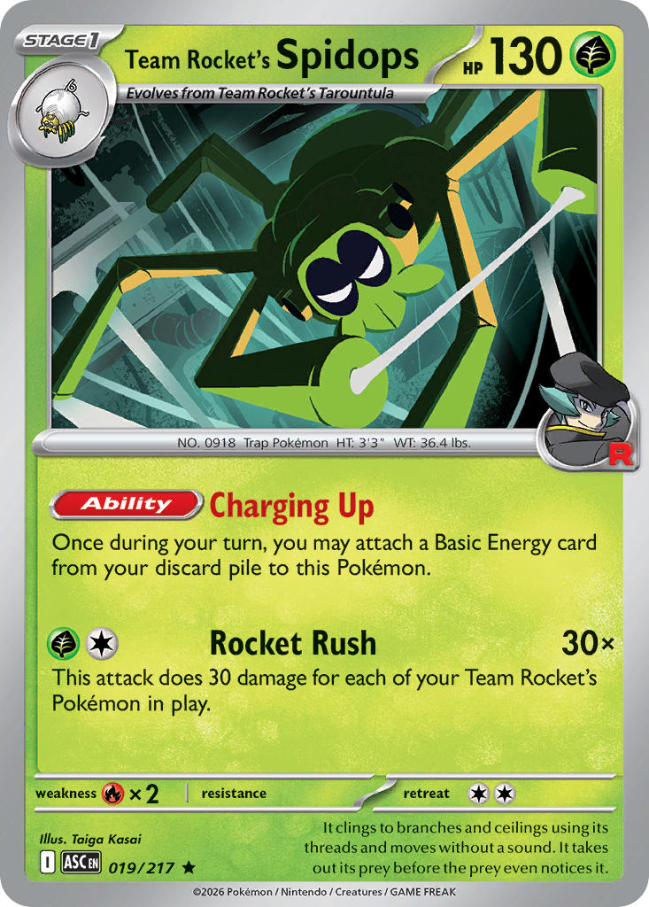 Team Rocket’s Spidops