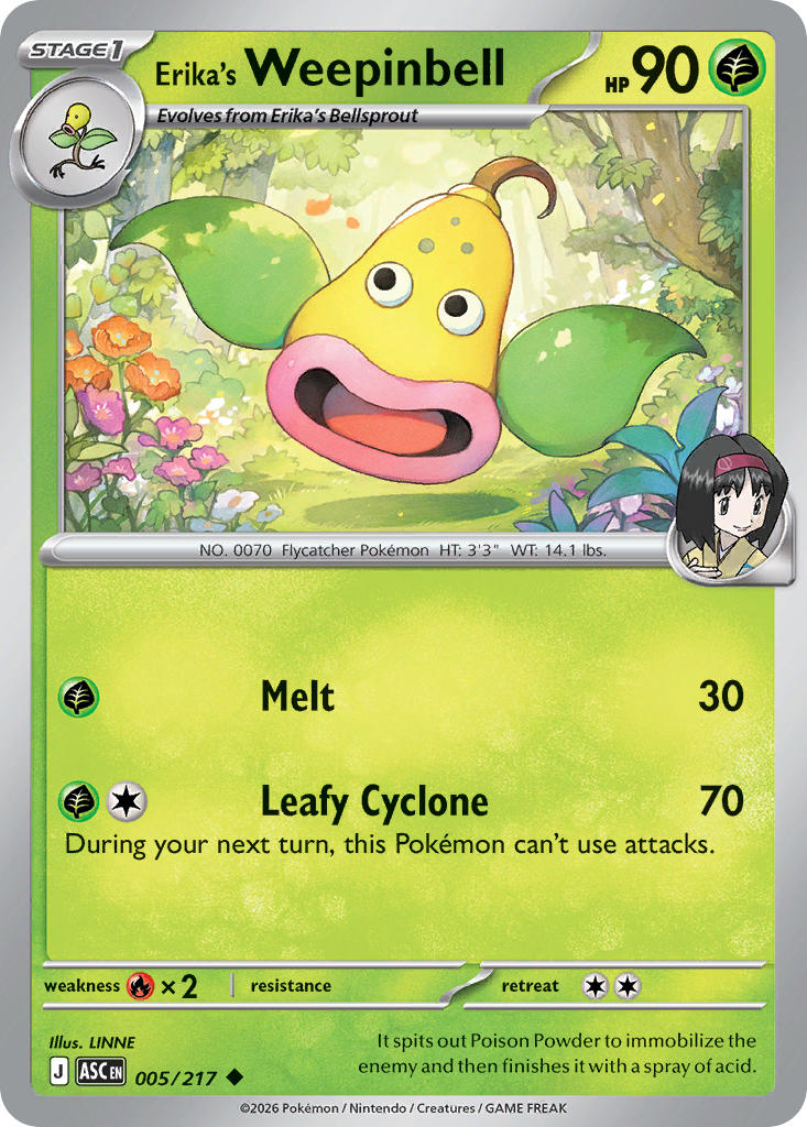 Erika’s Weepinbell