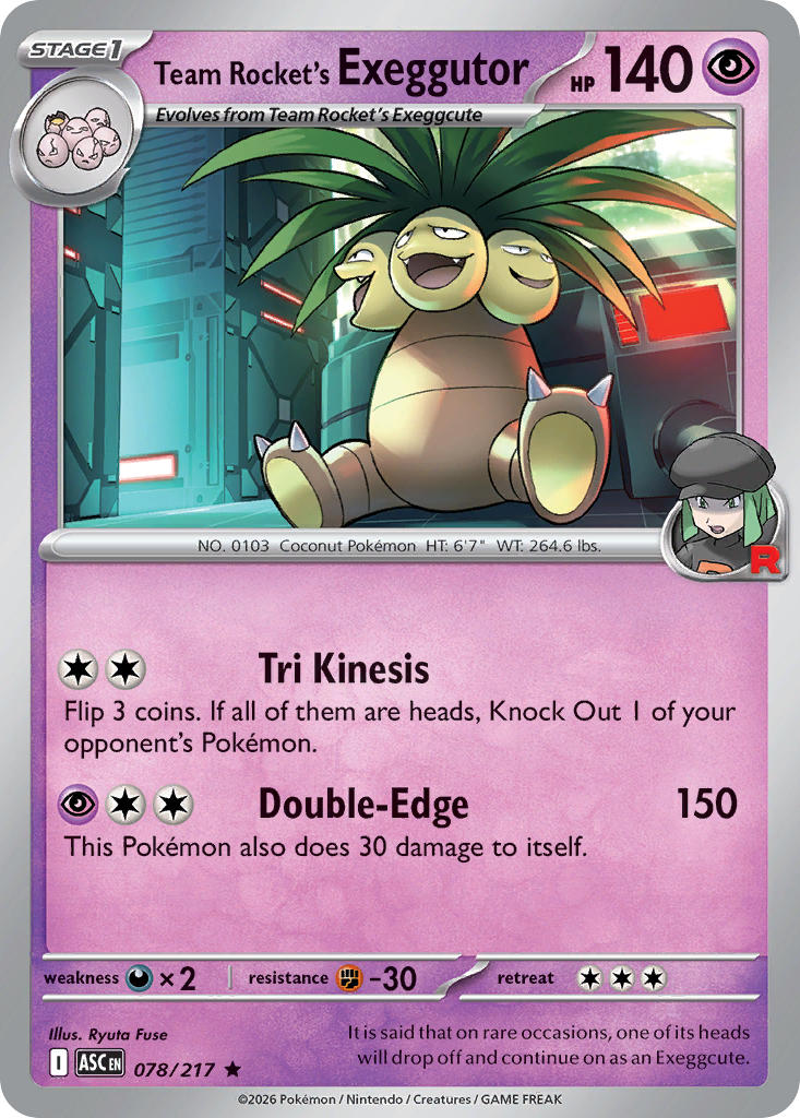 Team Rocket’s Exeggutor