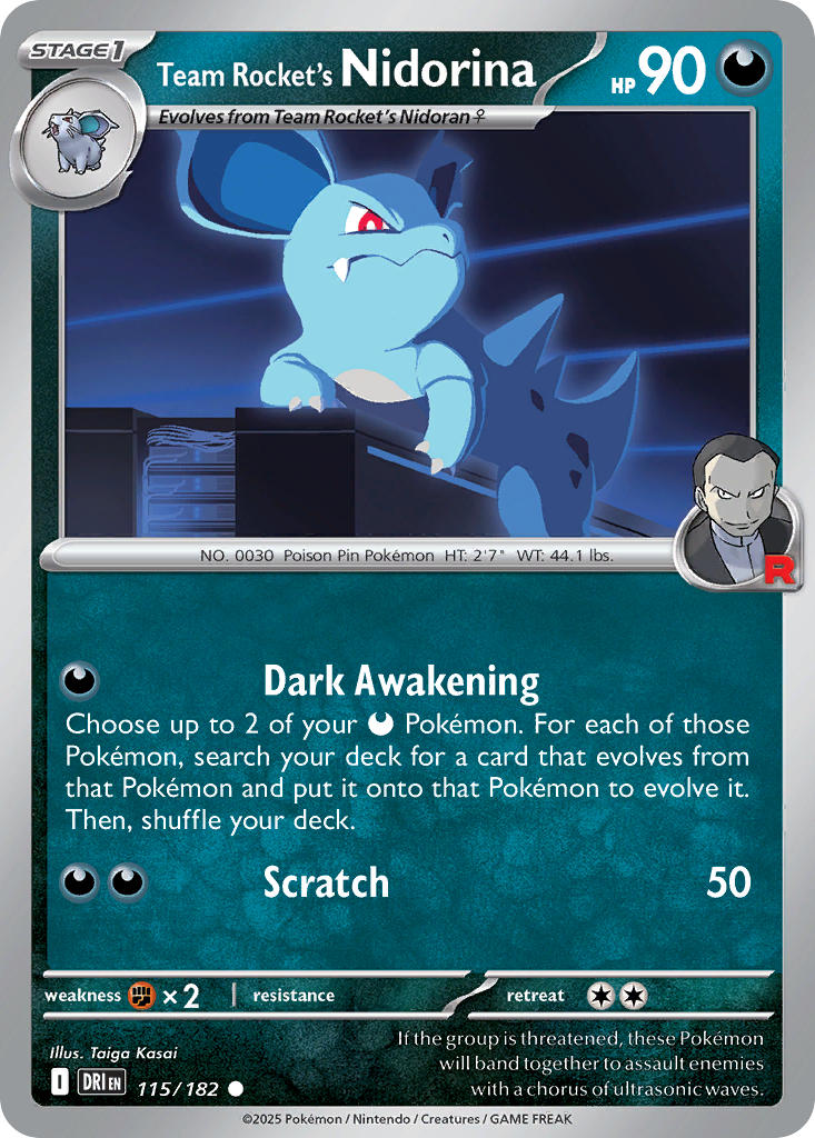 Team Rocket’s Nidorina