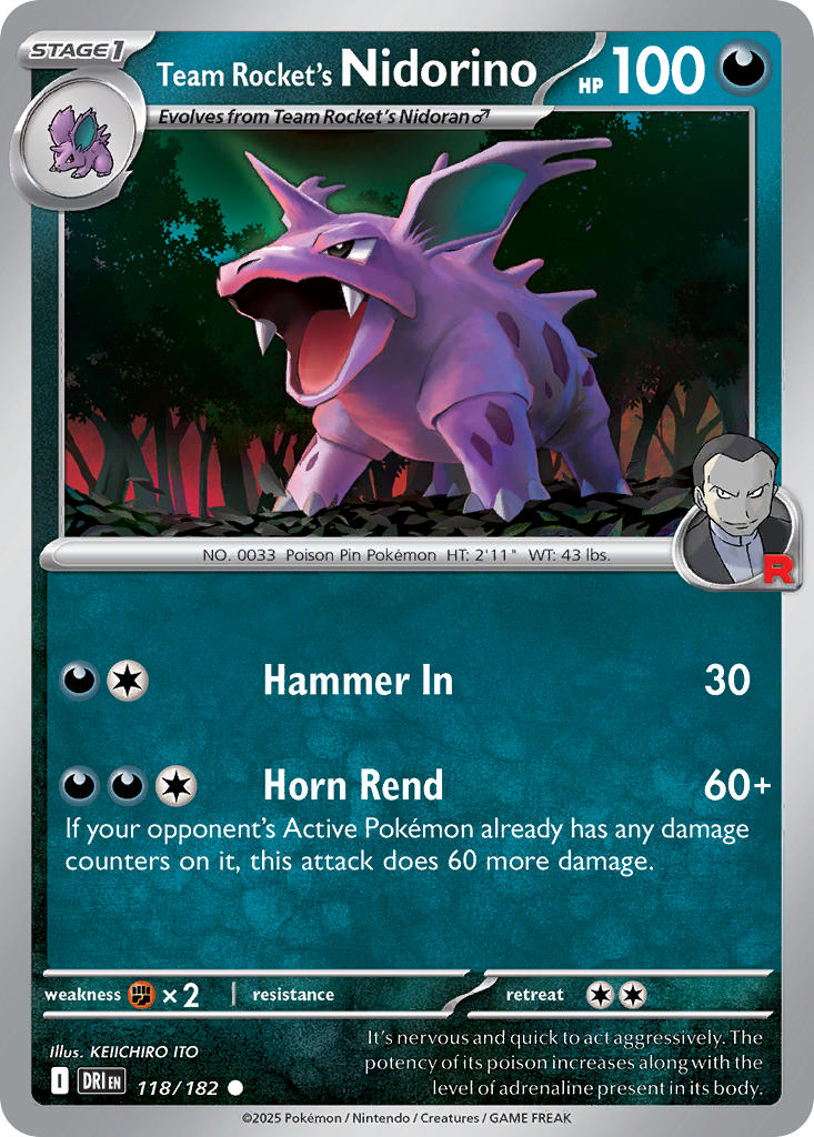 Team Rocket’s Nidorino