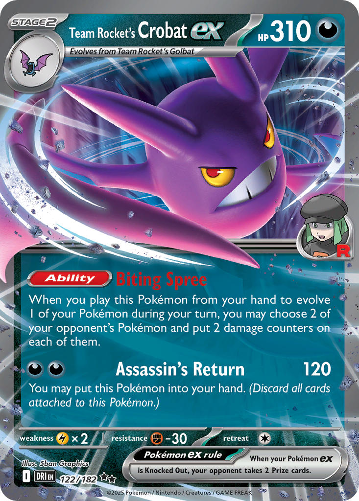 Team Rocket’s Crobat ex