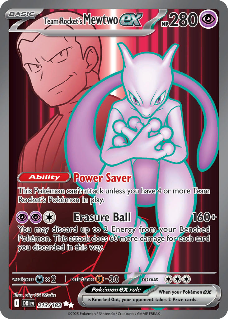 Team Rocket’s Mewtwo ex