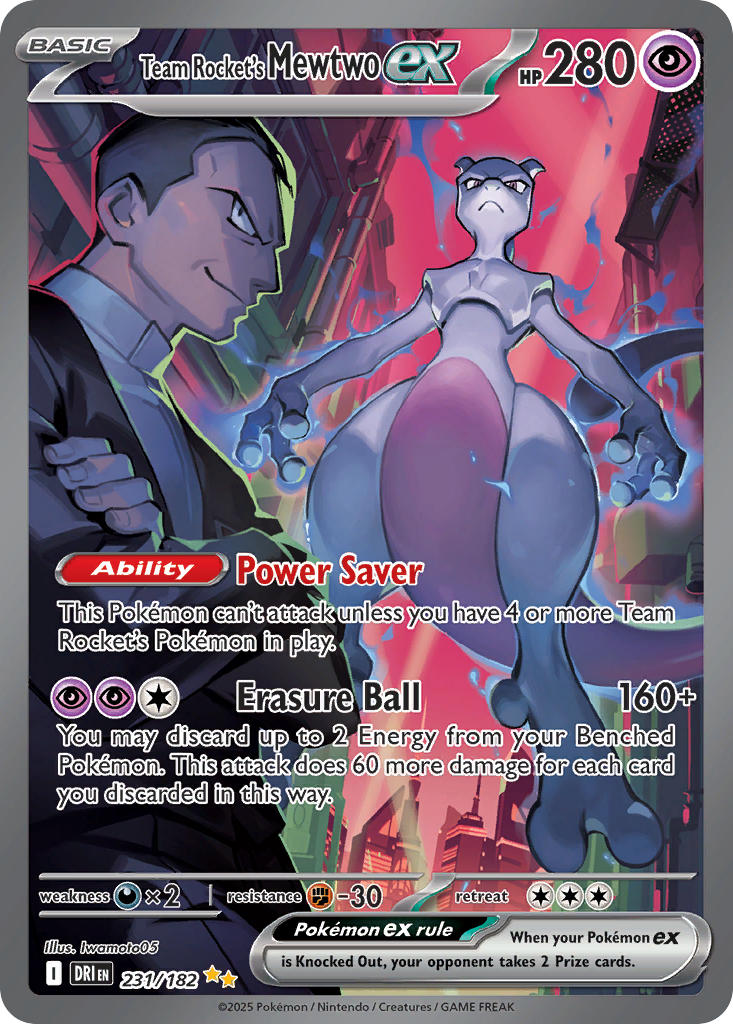 Team Rocket’s Mewtwo ex