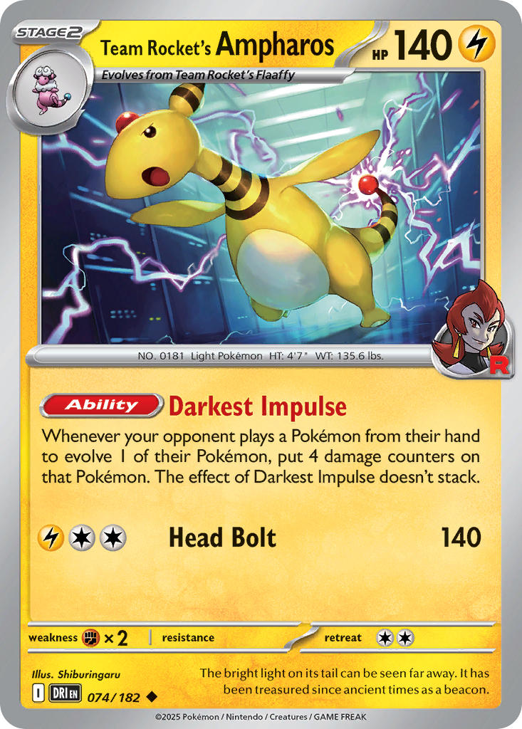 Team Rocket’s Ampharos