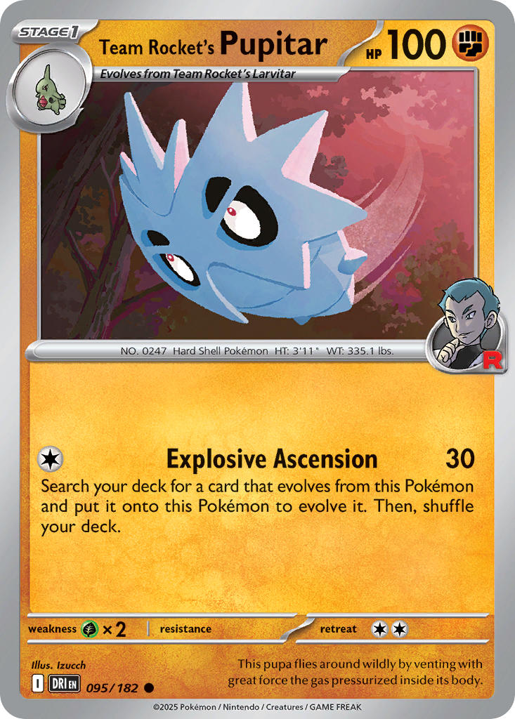 Team Rocket’s Pupitar
