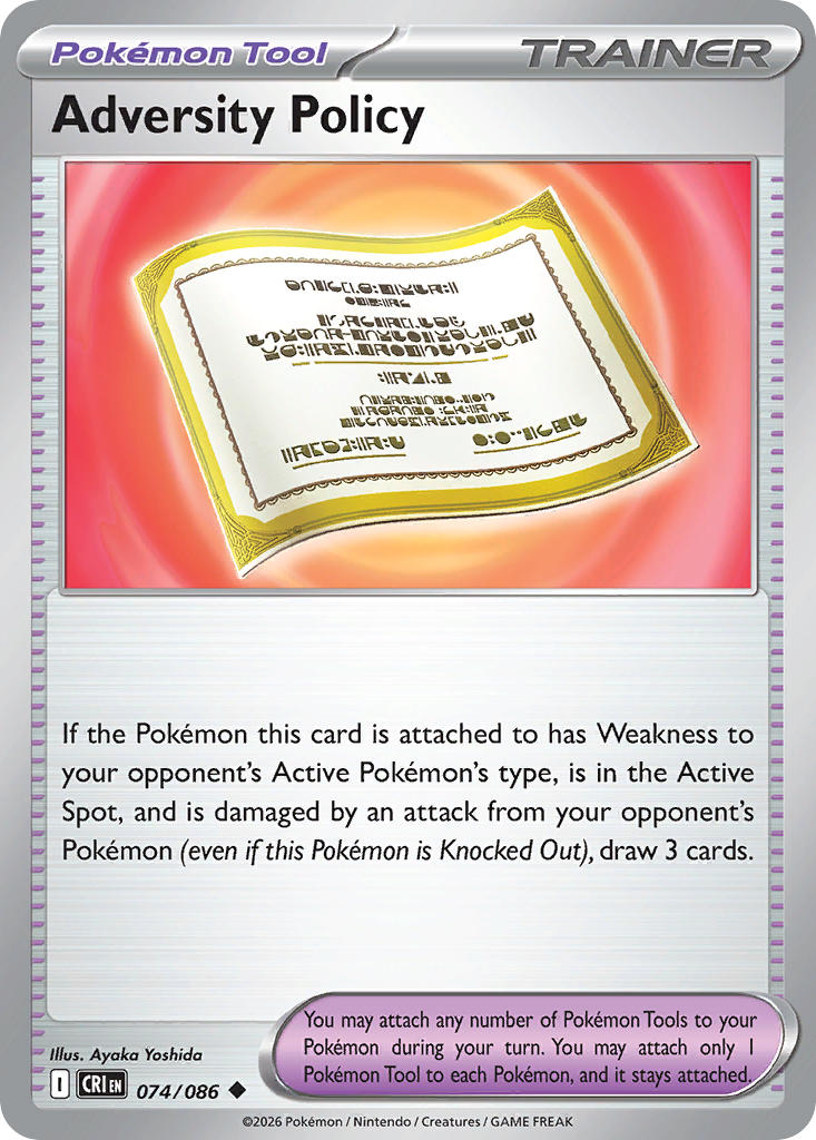 Adversity Policy card art
