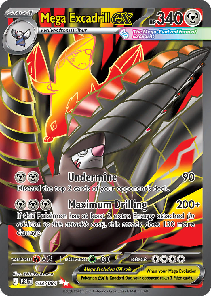 Mega Excadrill ex