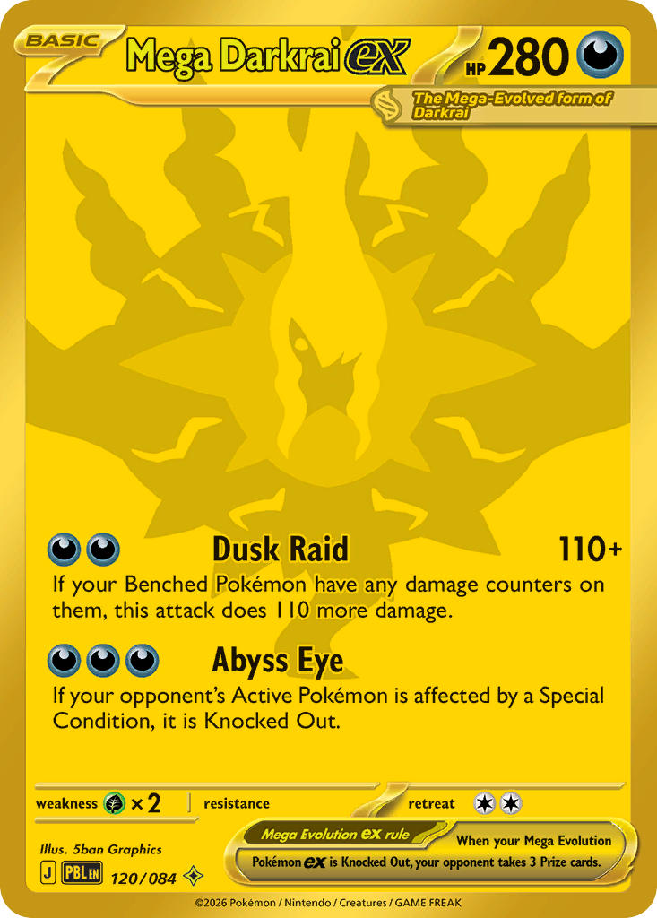 Mega Darkrai ex