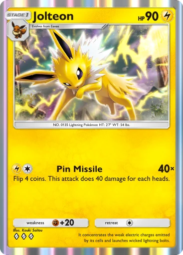 Jolteon card art