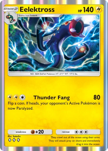 Eelektross card art
