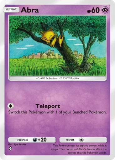 Abra card art