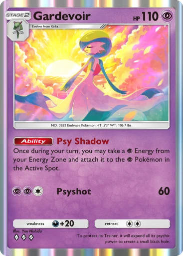 Gardevoir card art