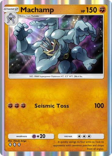 Machamp card art