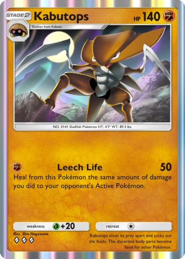 Kabutops card art