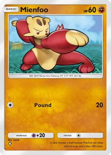 Mienfoo card art