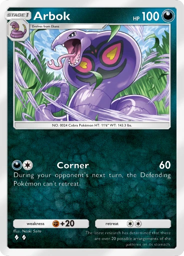 Arbok card art