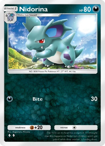 Nidorina card art