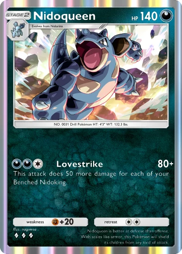 Nidoqueen card art