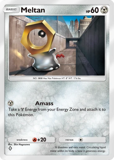 Meltan card art