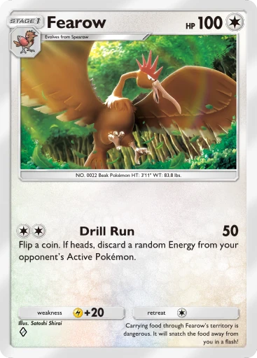 Fearow card art