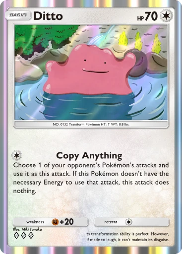 Ditto card art