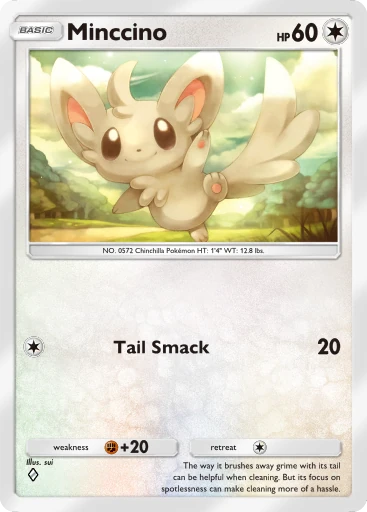 Minccino card art