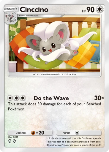 Cinccino card art