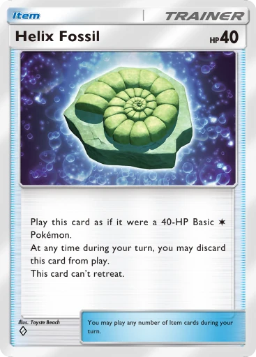 Helix Fossil card art