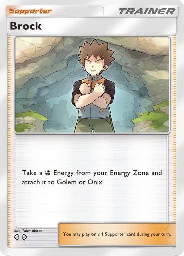Brock card art
