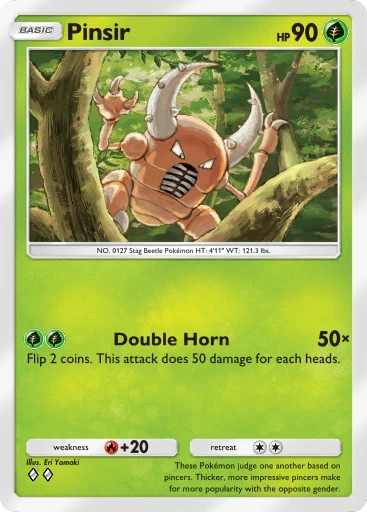 Pinsir card art
