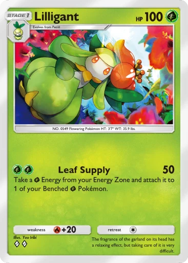 Lilligant card art