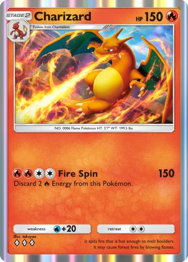 Charizard card art