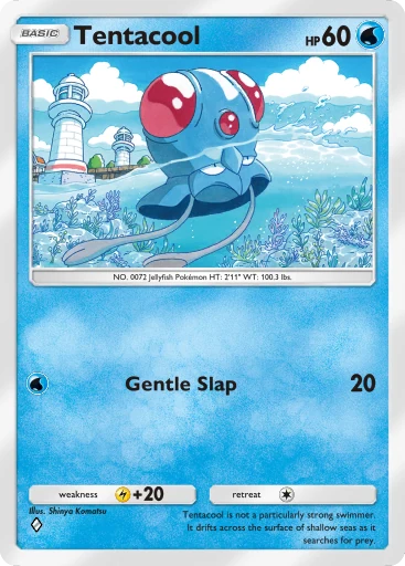 Tentacool card art