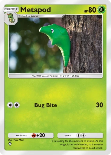 Metapod card art