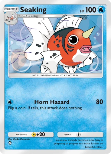 Seaking card art