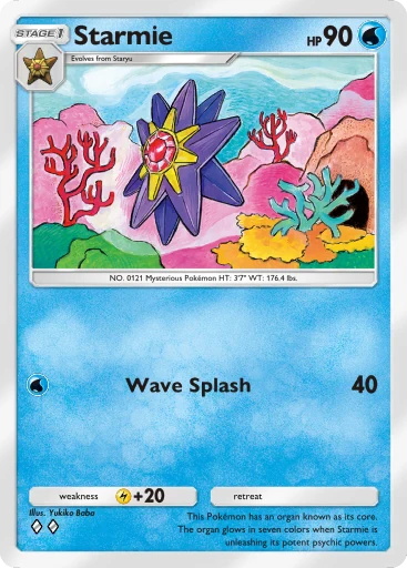 Starmie card art