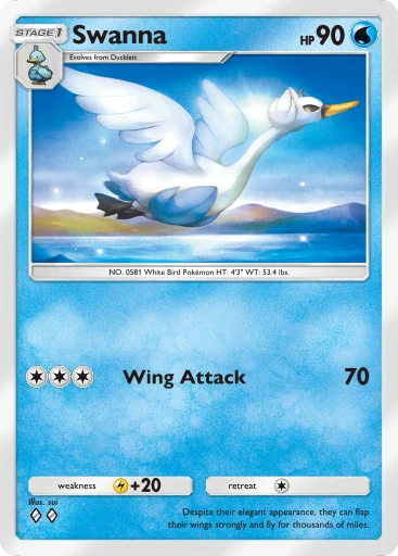 Swanna card art