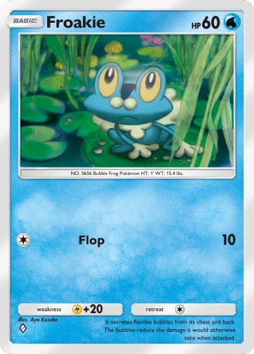 Froakie card art