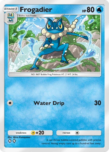 Frogadier card art