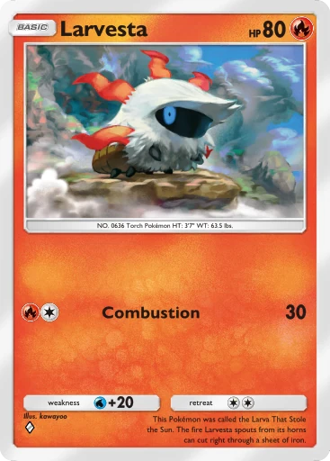 Larvesta card art