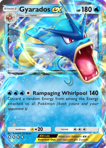 Gyarados card art